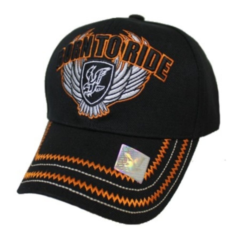 Biker Cap Motorcycle Rider NEW Harley Chopper Rider Black Hat ALMOST SOLD OUT